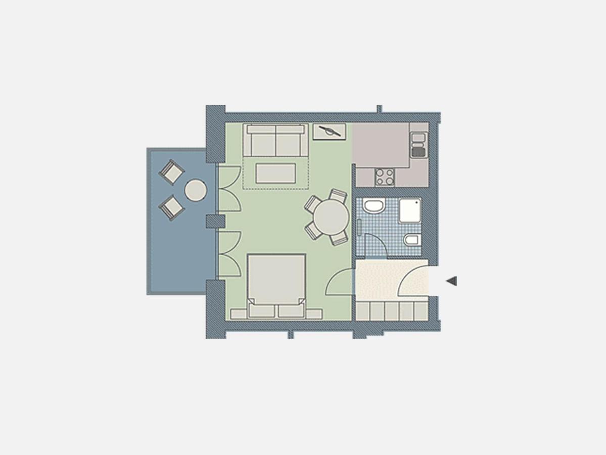 Kaiservillen Heringsdorf - 1-Raum-Ferienwohnung Mit Balkon D113 المظهر الخارجي الصورة
